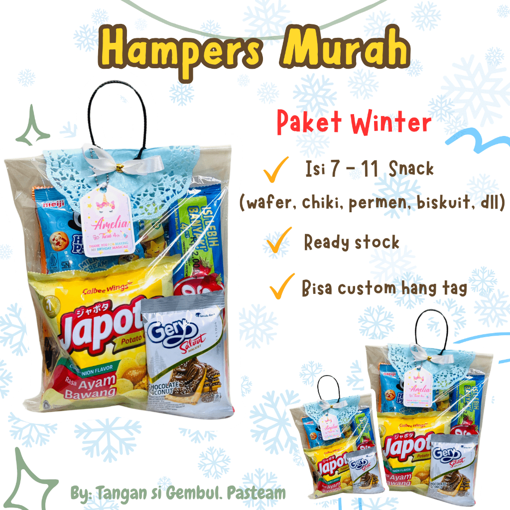 

[WINTER] HAMPERS; PARCEL; GOODIE BAG; Paketan Ulang Tahun