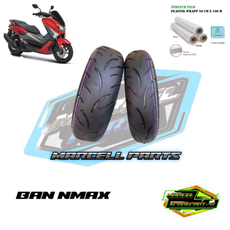 BAN COPOTAN DEPAN BELAKANG NMAX UK 120/70 140/70 - 14 BAN COPOTAN NMAX MEREK MAXXIS