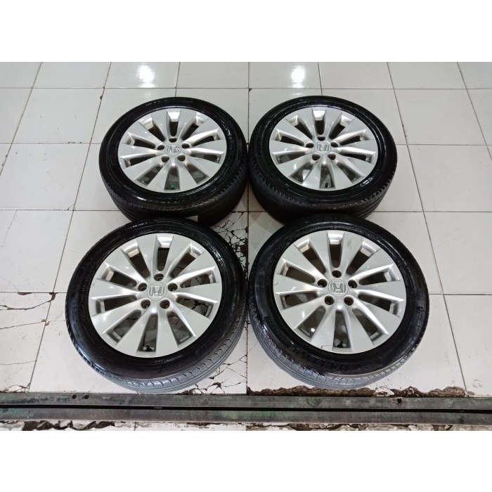 VELG ORI STANDAR MOBIL ACCORD RING 17 PCD 5X114 BAN MICHELLIN 225 50 R17 PNP HRV BRV CIVIC