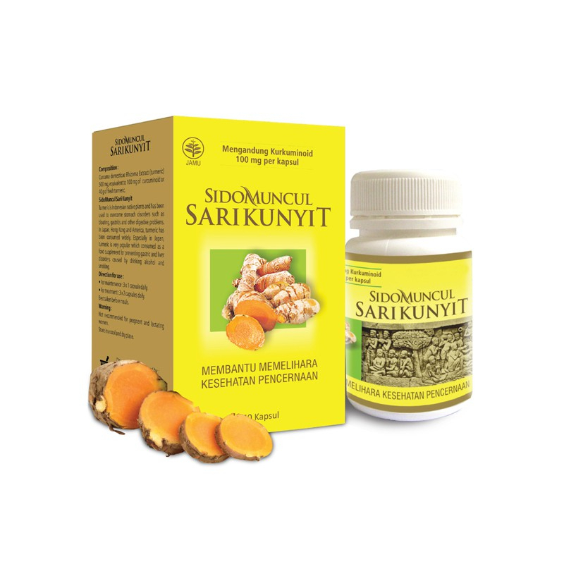 

SIDOMUNCUL SARI KUNYIT (50KAPSUL)