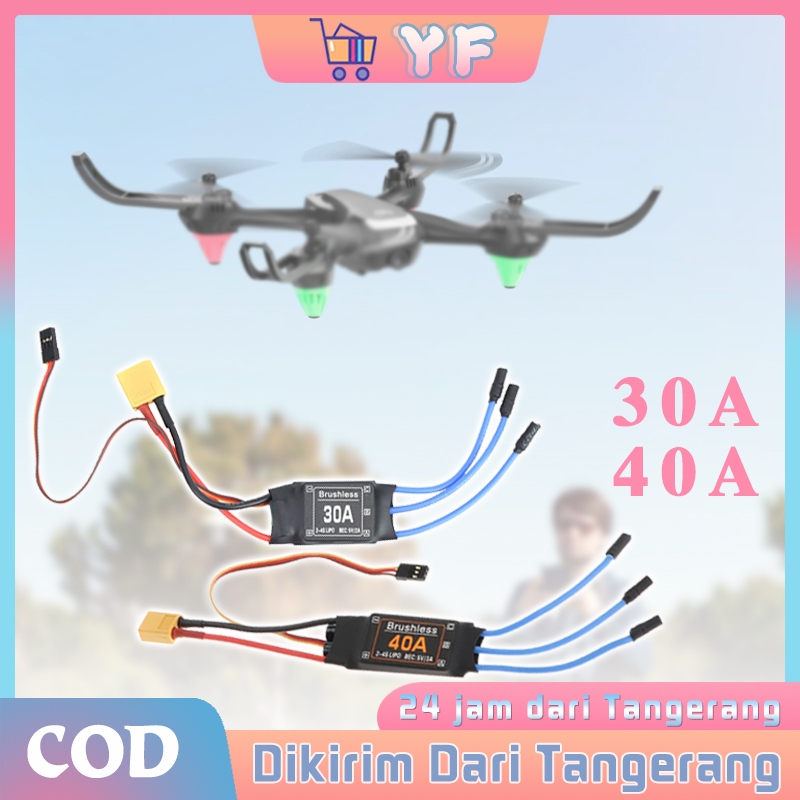 Brushless ESC 30A 40A Untuk Drone / ESC Controller