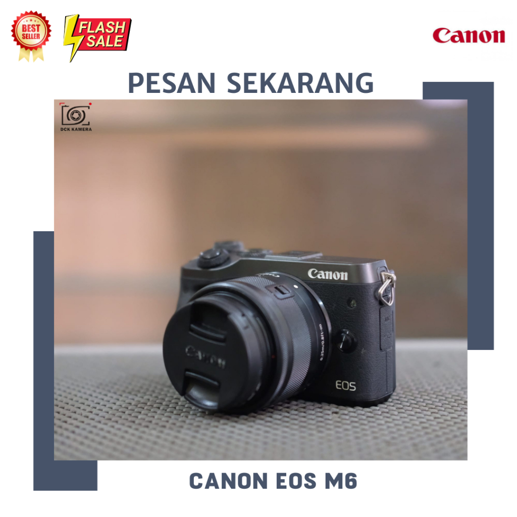 MIRRORLESS CANON EOS  M6
