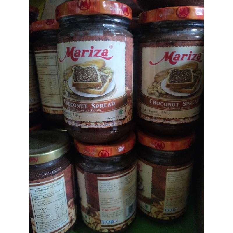 

mariza choconut spread selai coklat kacang 350 gr