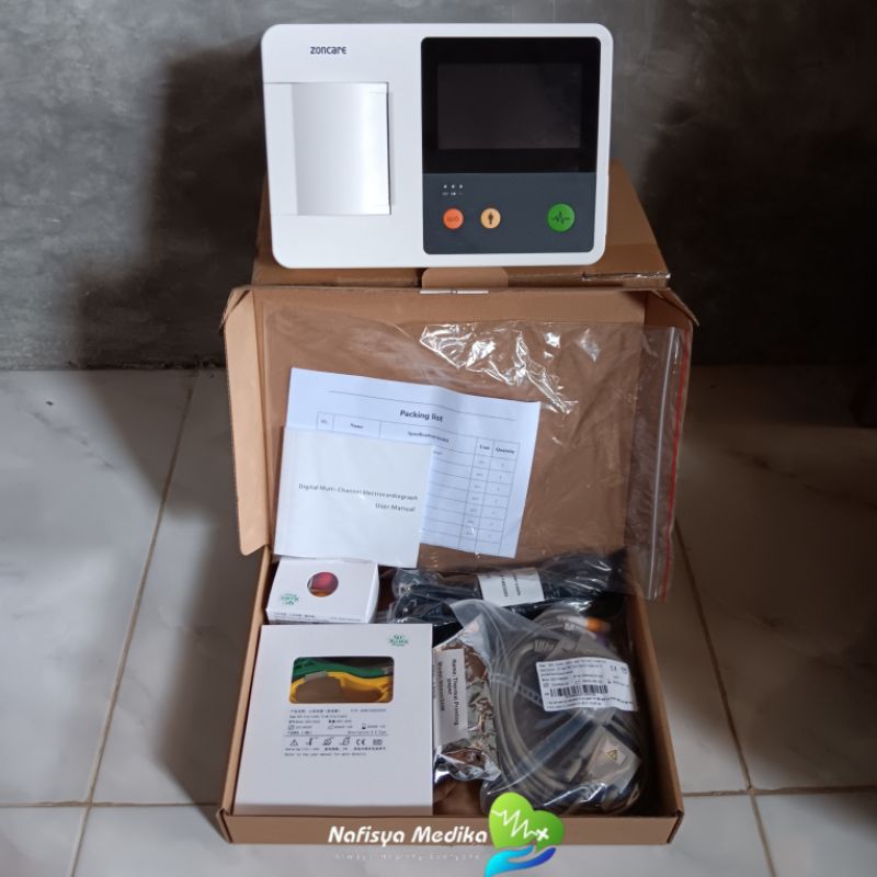 EKG 3 Channel  / EKG 3 Channel Zonecare E10 Portable