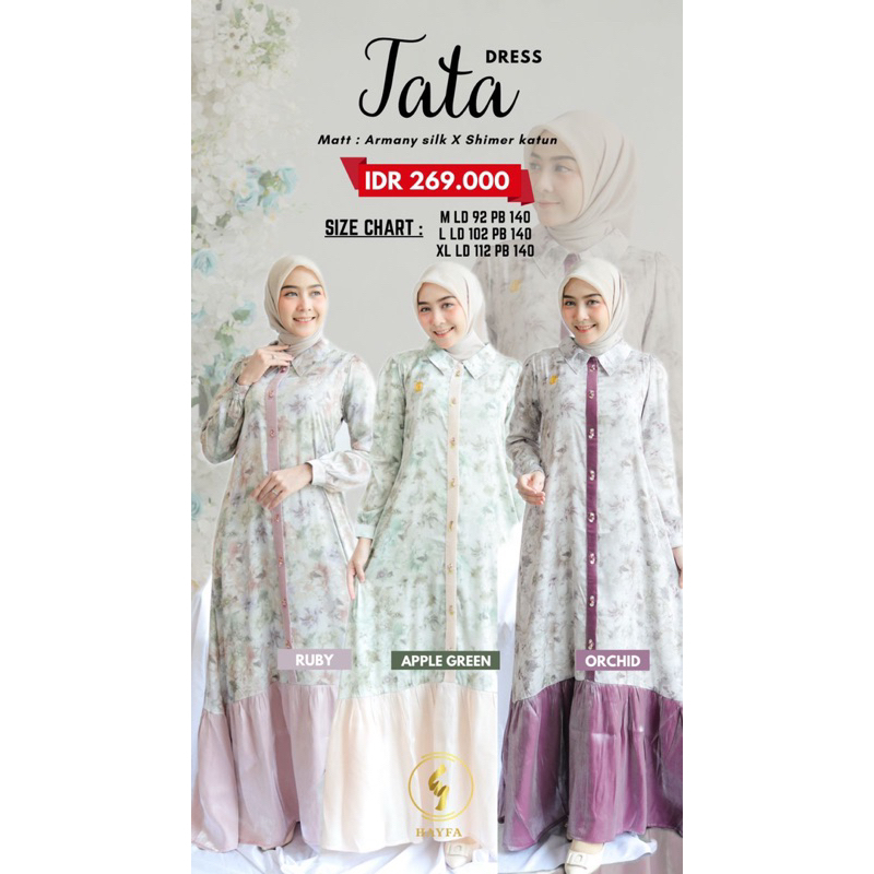 TATA DRESS HAYFA / Hayfa Tata Dress