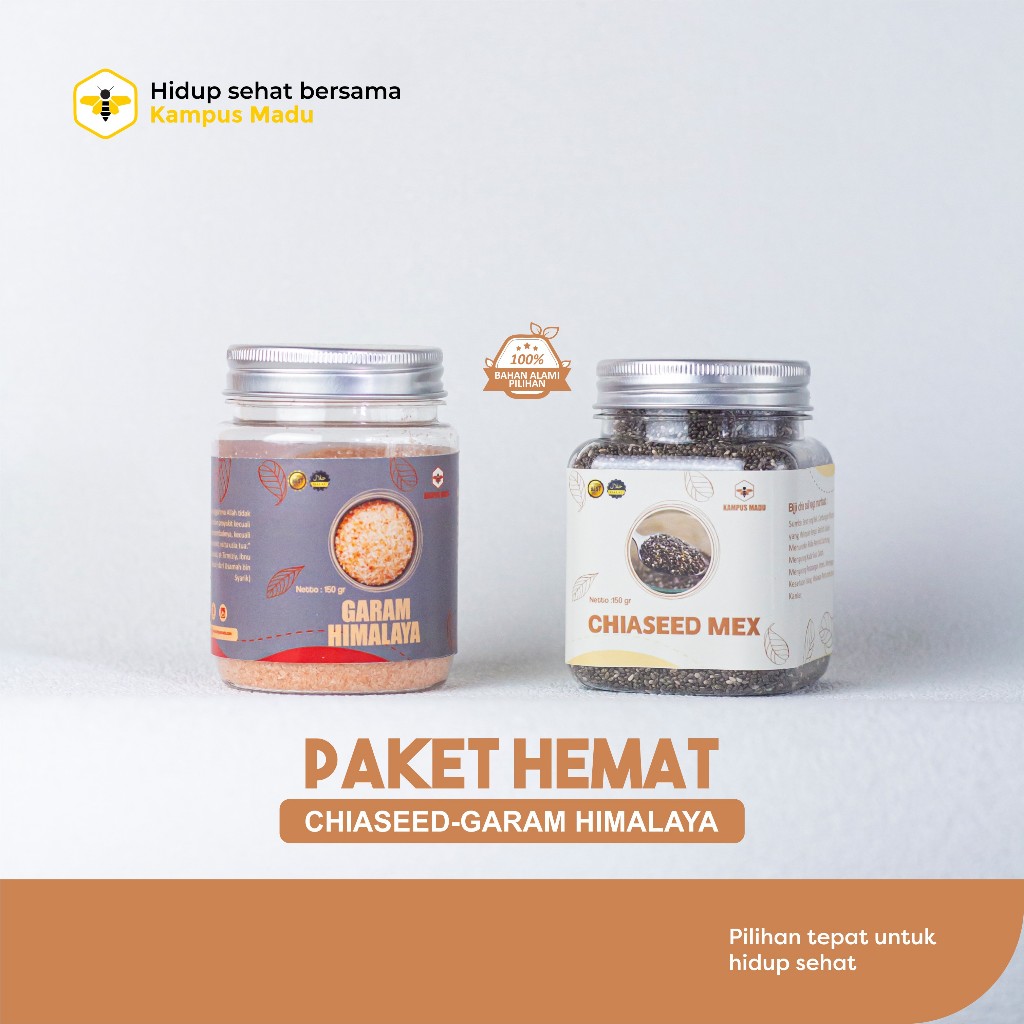 

Paket Hemat Chiaseed + Garam Himalaya / SARI LEMON 250ML