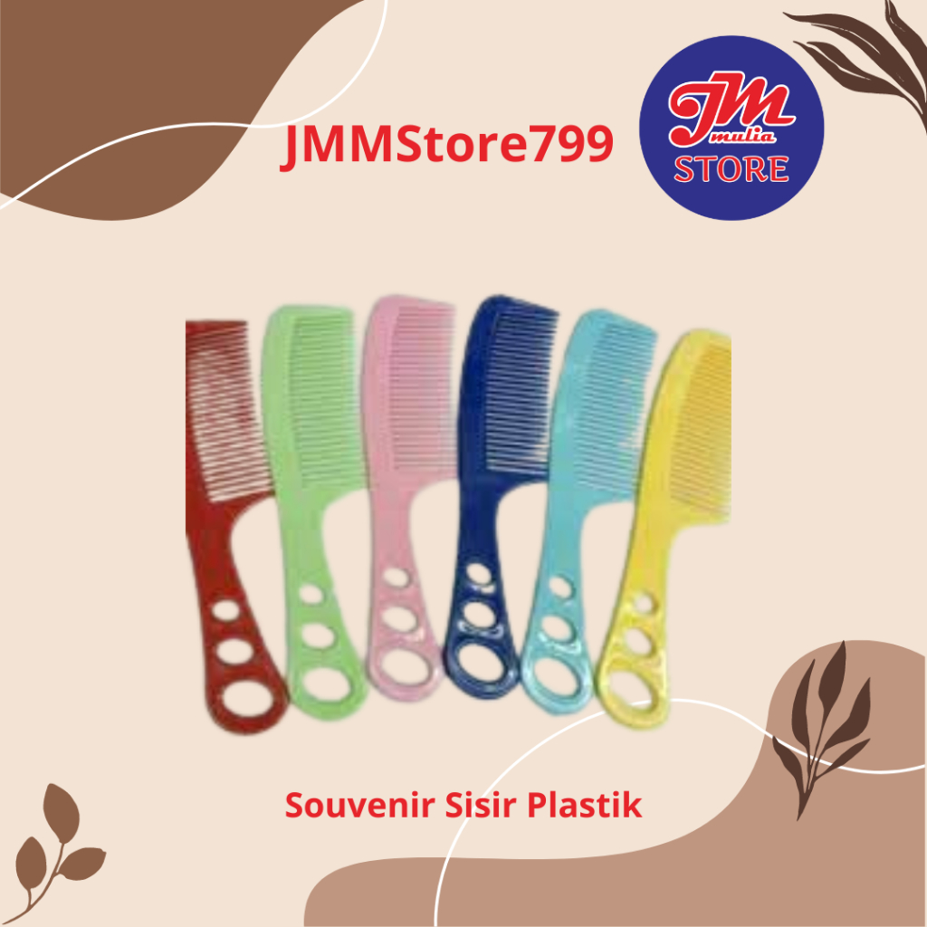 Souvenir Sisir Kemasan Plastik / souvenir pernikahan sisir