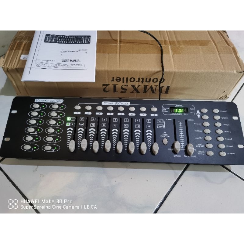 mixer dmx512 mixer parled mixer lampu 512/192 original