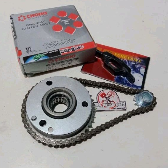 RUMAH PELOR STATER SET RANTE STATER 62L/LIDAH TENSIONER/GIGI/GEAR DINAMO KECIL HONDA ASTREA STAR PRI