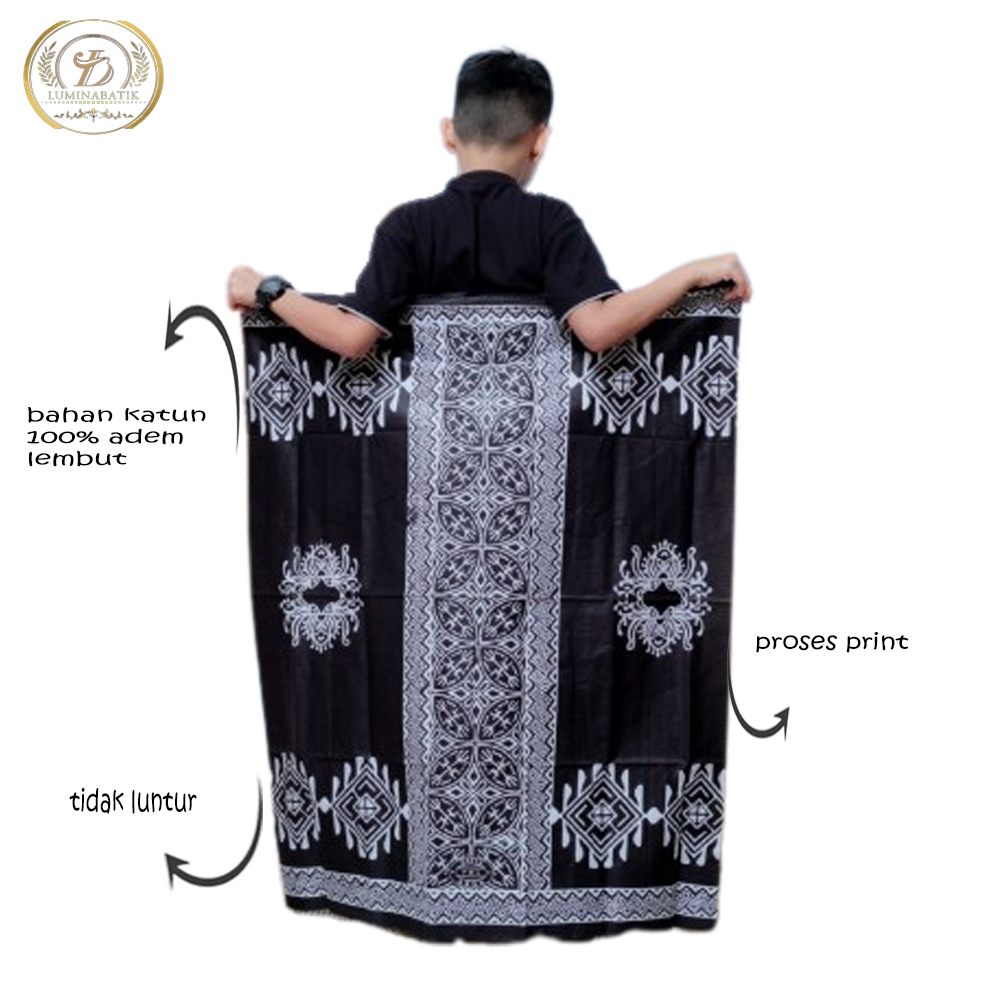 Sarung anak laki laki 3-112 tahun / Sarung batik anak / Sarung anak sd motif wayang/ Sarung Remaja