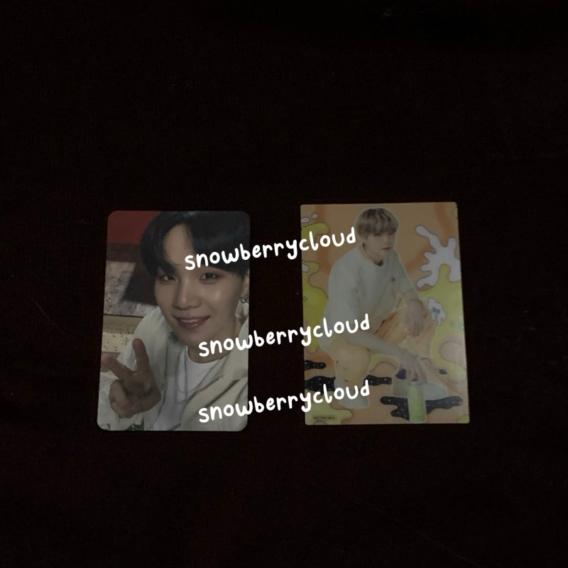 (READY) yoongi suga bts official photocard MOTS 7 journey japan
