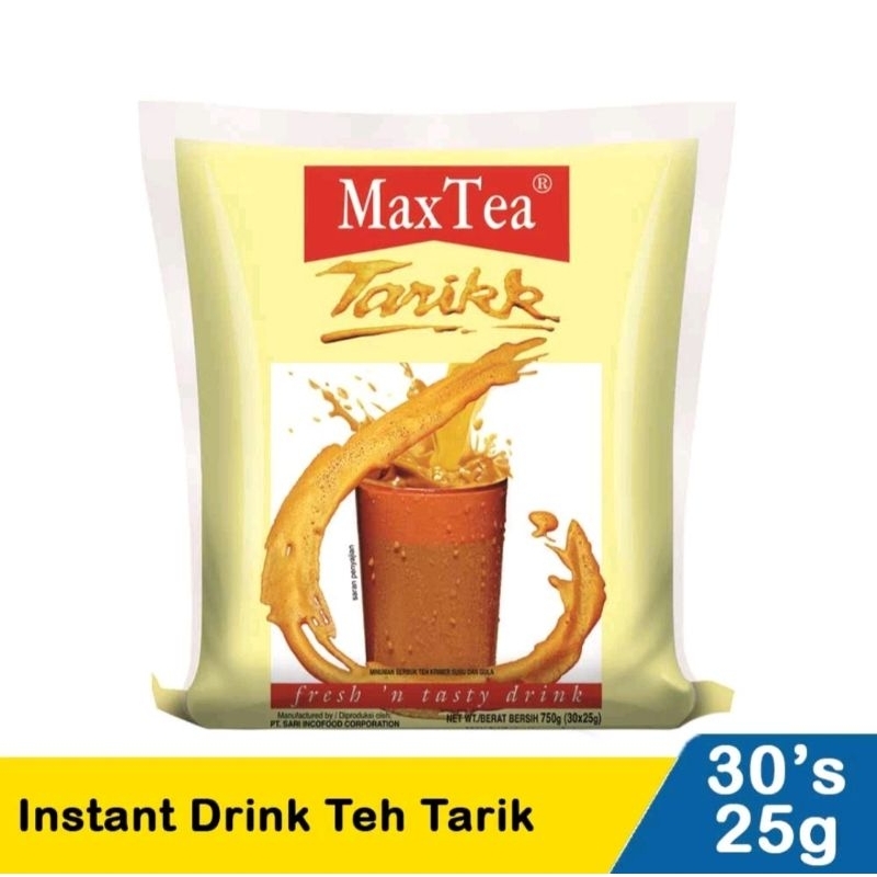 

MaxTea Tarik 25g 1Bag isi 30sachet