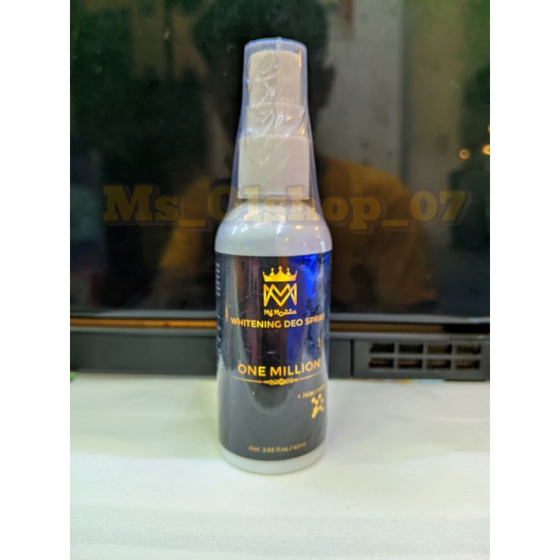 MY MOZZA DEODORAN SPRAY 100% ORI 60ML VARIAN COWOK