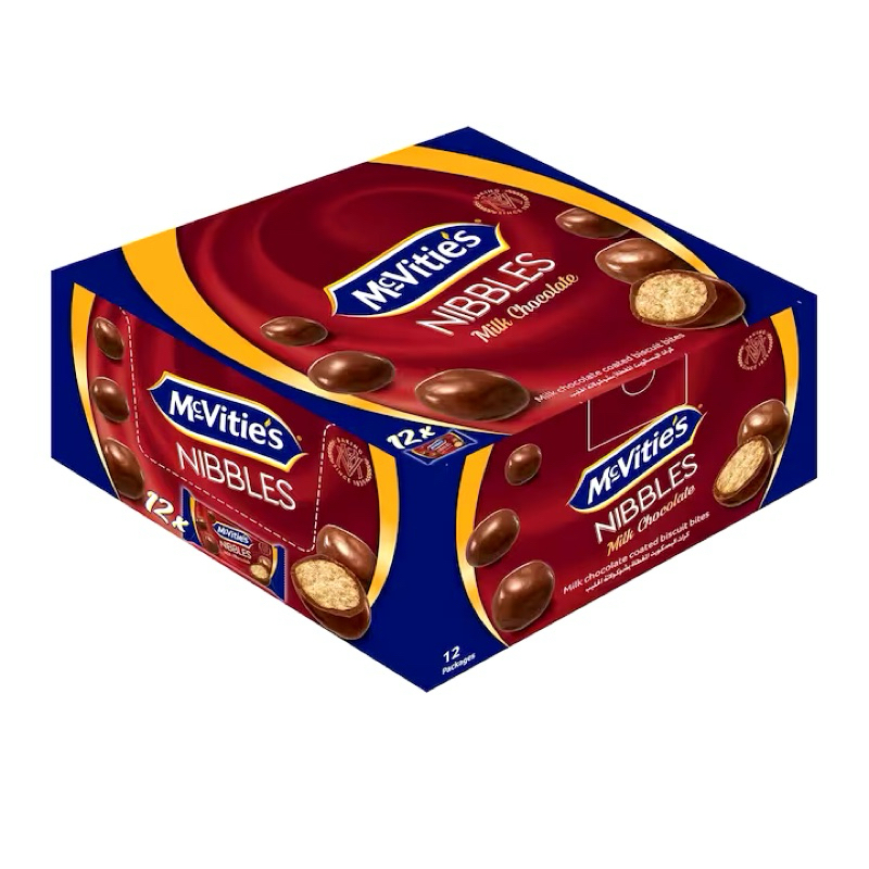 

[TERMURAH] MCvities Nibbles 37gr x 12pcs