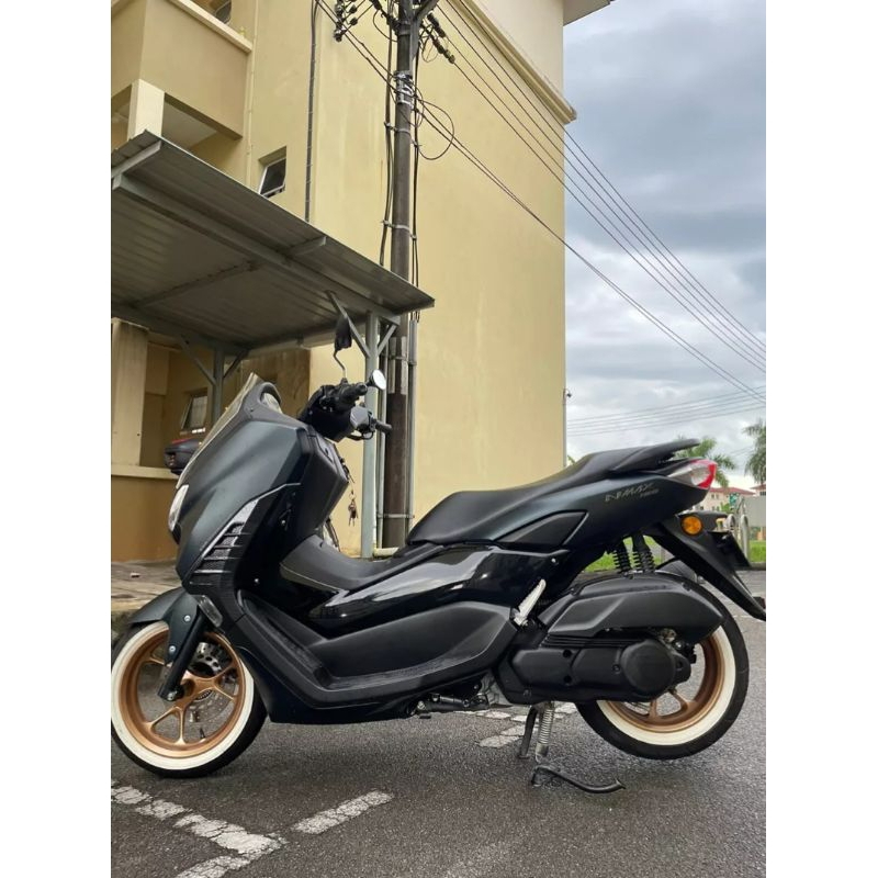 Lis ban nmax ring 13 list ban yamaha nmax. White wall nmax aksesoris motor nmax