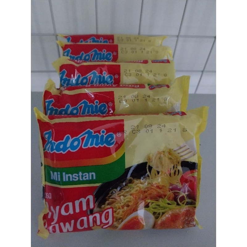 

Indomie rasa ayam bawang 5 pcs