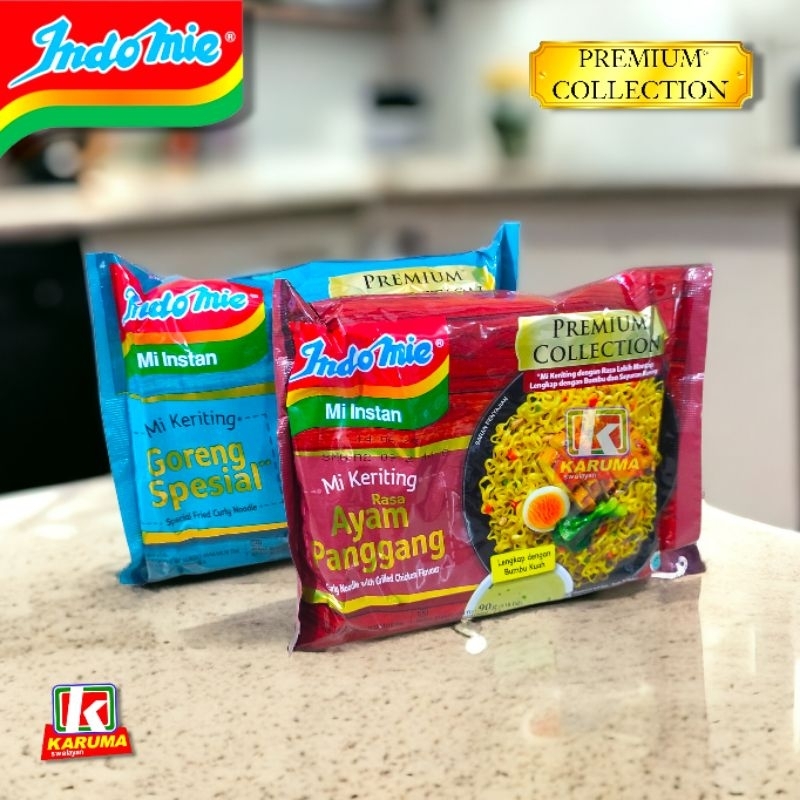 

Indomie Mie Keriting Goreng Spesial & Ayam Panggang 90g Premium Collection