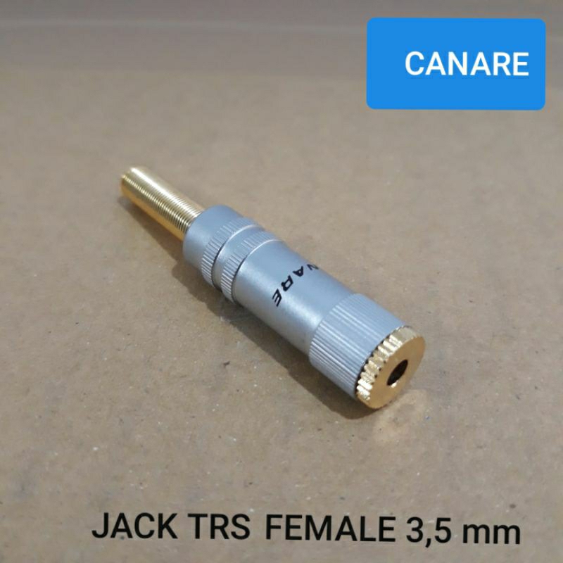jack CANARE mini stereo female 3,5 mm