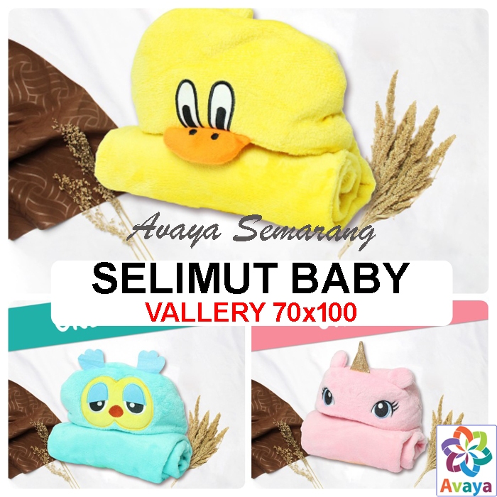 SELIMUT VALLERY BABY / SELIMUT BAYI TOPI VALLERY / SELIMUT BABY TOPI / AGEN SELIMUT KINTAKUN
