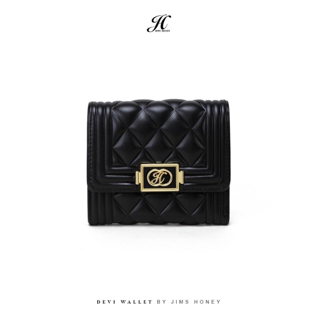 JIMS HONEY DEVI WALLET Dompet Kecil Lipat Wanita Cewek Fashion Jimshoney Casual Terbaru