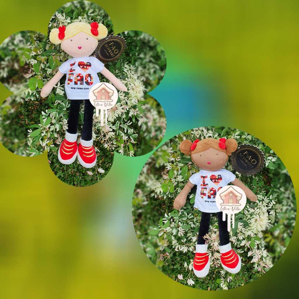 FAO Schwarz I Love FAO Plush Doll