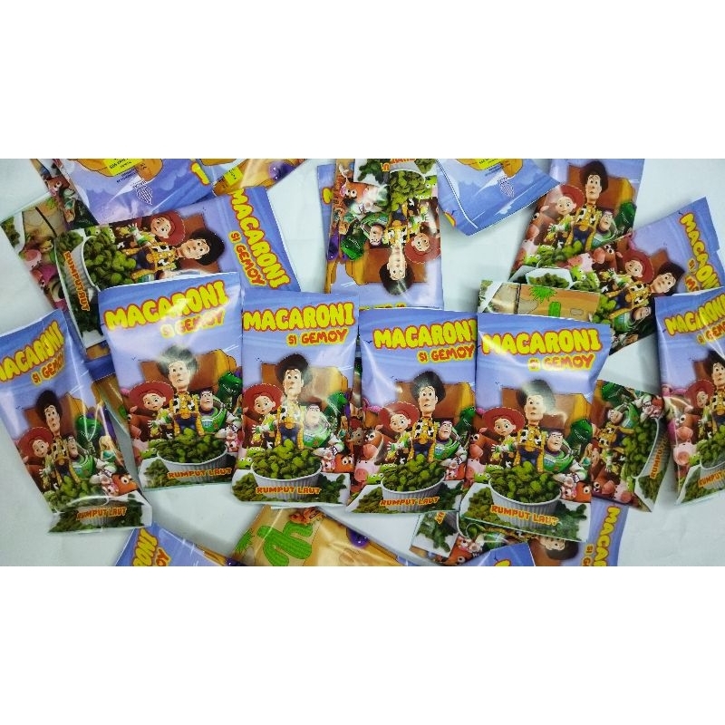 

makaroni karakter lucu 1 pak isi 12pcs