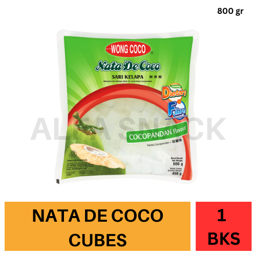 

Wong Coco Nata De Coco Sari Kelapa 1 Bag (800 gr)