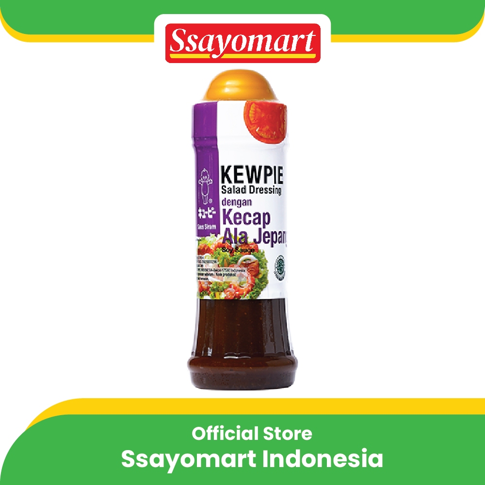 

SALAD DRESSING KECAP ALA JEPANG KEWPIE 200ML SAUS SIRAM JAPANESE SOY - KECAPALAJEPANG