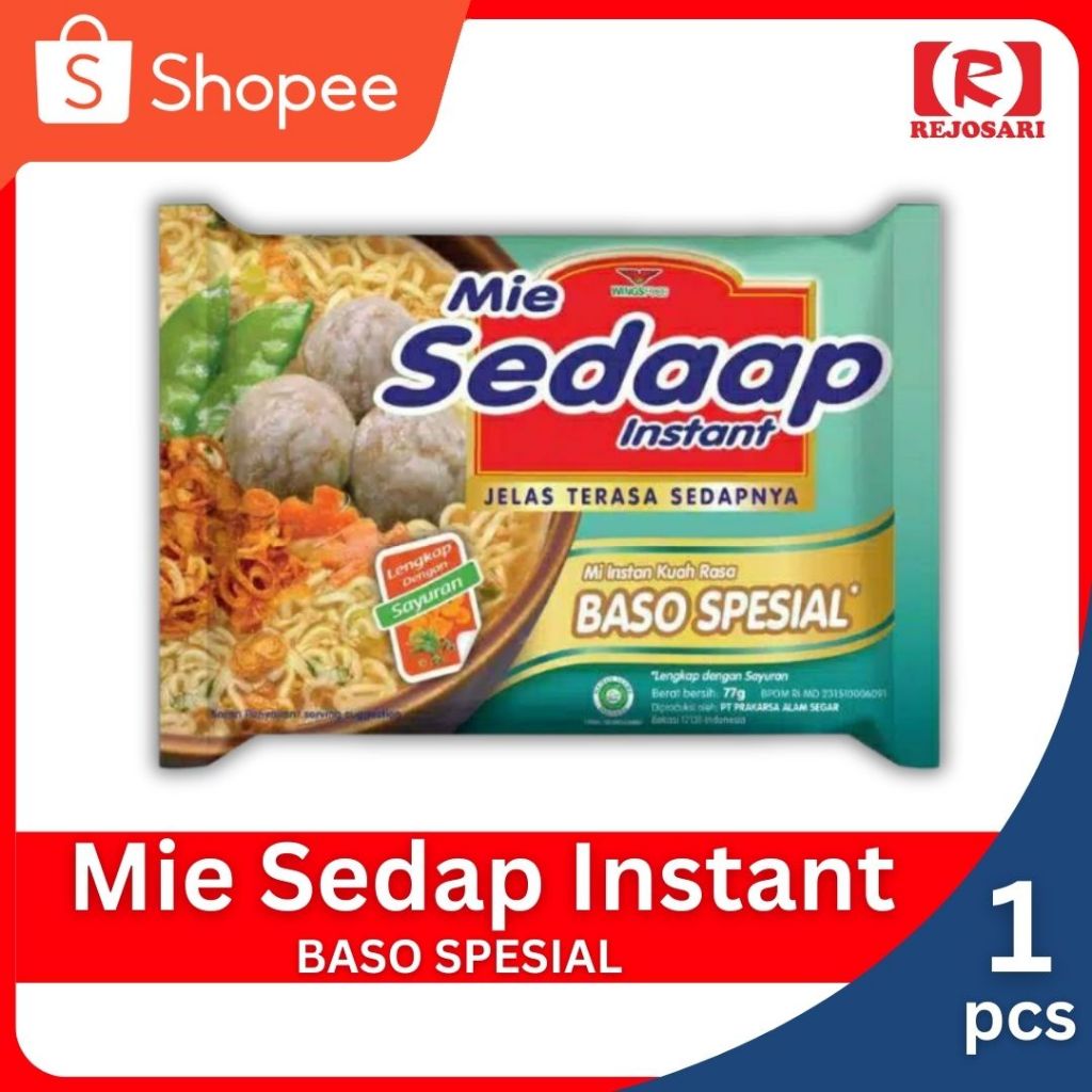 

Mie Instan Kuah Sedaap Rasa Baso Spesial