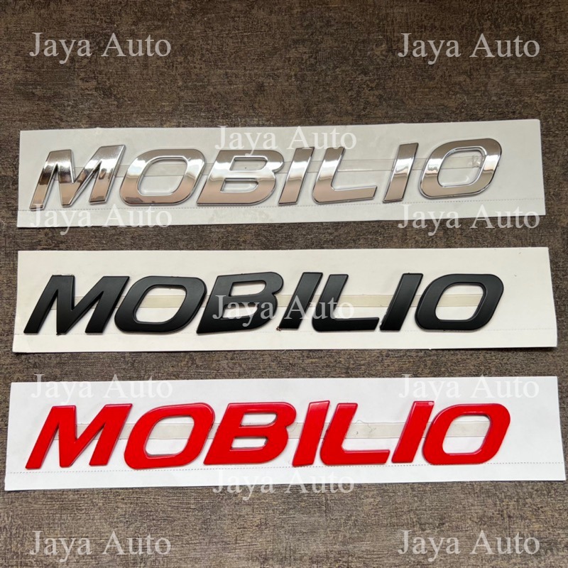 Emblem Kap Mesin Mobil Mobilio Emblem Mobilio