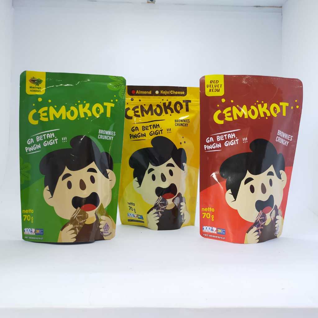 

CEMOKOT RASA BROWNIES CRUNCHY ALMOND DAN KEJU