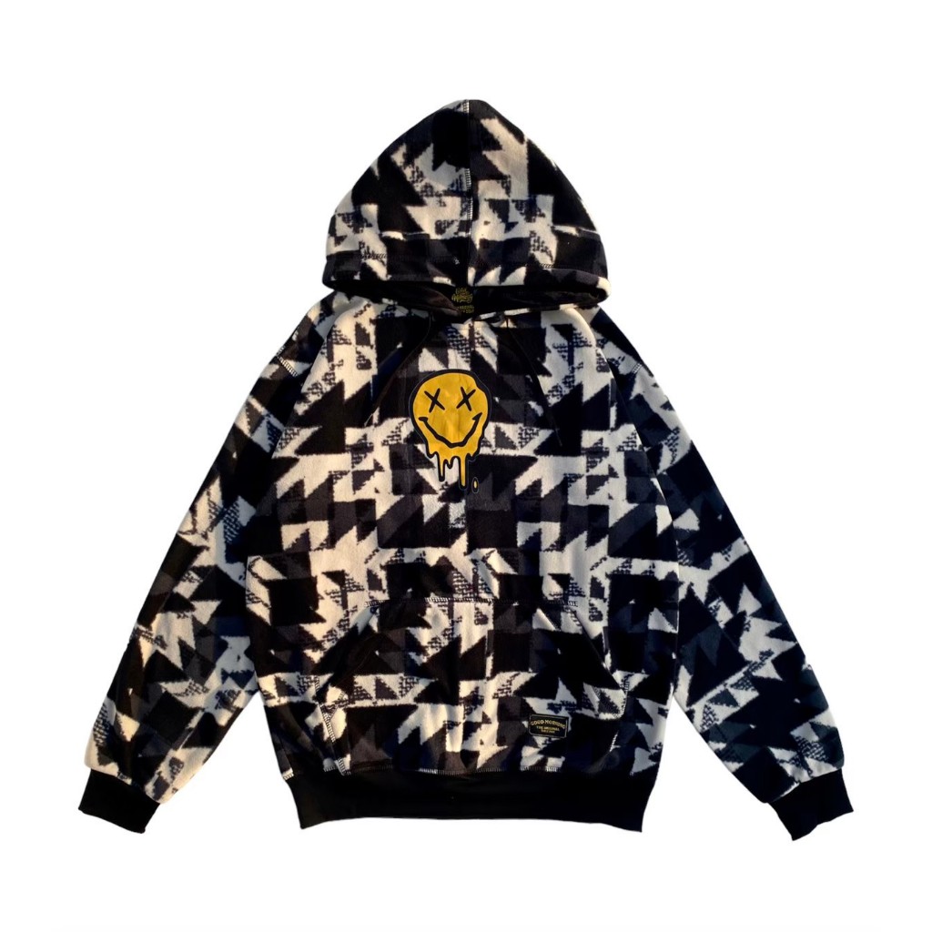 Hoodie Tie Dye Good Morning Sweater Washing Original