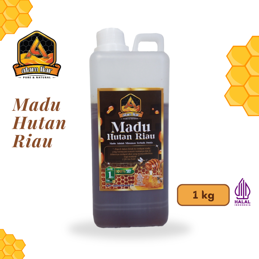 

Madu Hutan Riau Madu Alam Liar 1 kg