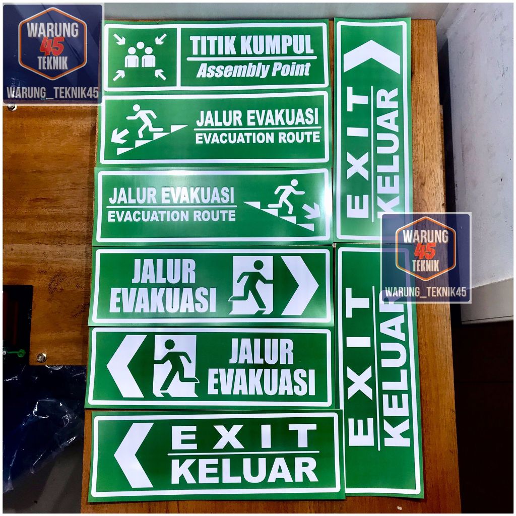 

stiker sticker safety sign K3 Jalur