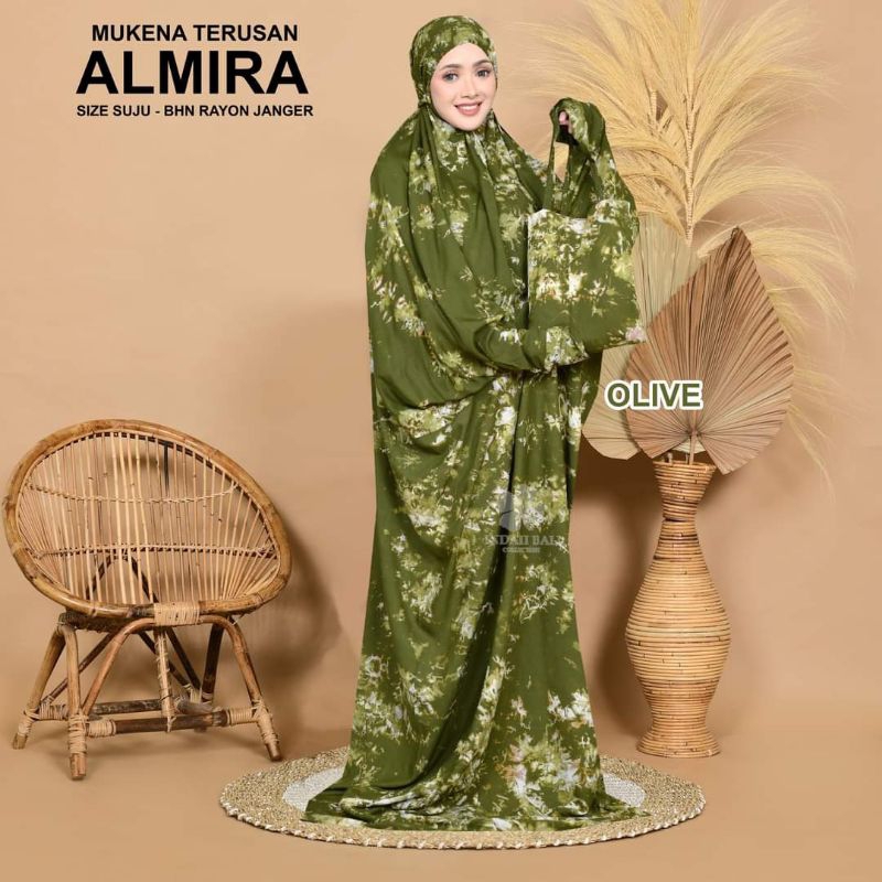 MUKENA TERUSAN ALMIRA // MUKENA SUPER JUMBO TERUSAN // MUKENA BALI TERUSAN