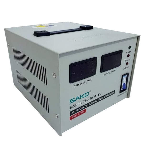 Stabilizer Listrik Digital SAKO TSD-2000 LED Stavolt 2000 Watt