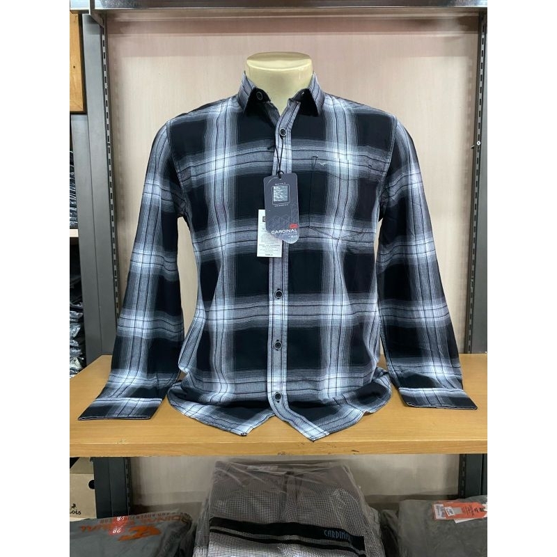 2 warna Kemeja panjang CARDINAL JEANS Slimfit