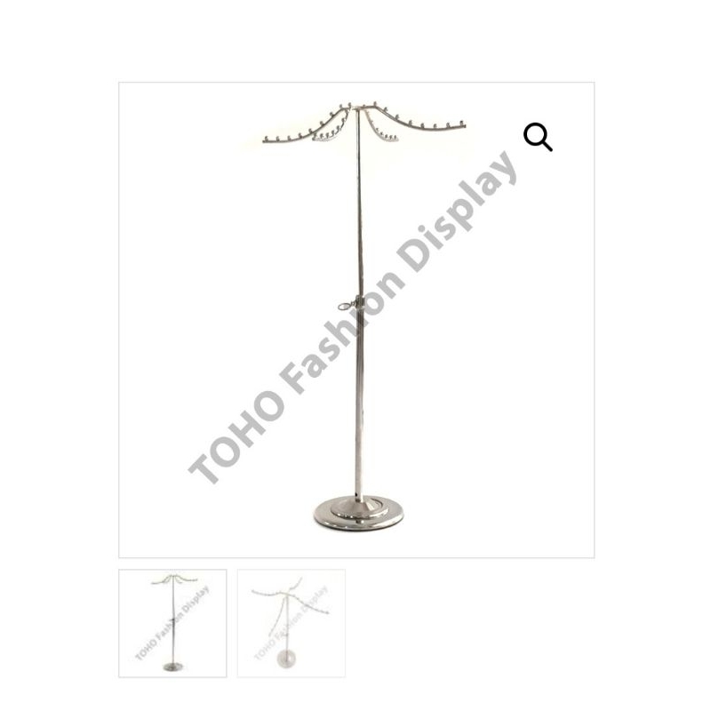 Display aksesoris cumi putar 4 arah