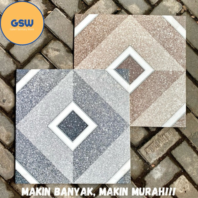 Keramik 50x50 Kasar Matte Bintik Kualitas 1 Grade A Keramik Garasi Keramik Lantai Godiva