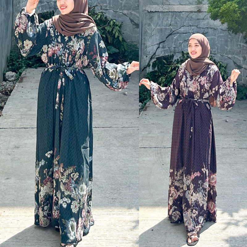 Joley Cloth - Rinjani Dress Muslimah Baju Kondangan Gamis Pesta Terbaru Wanita