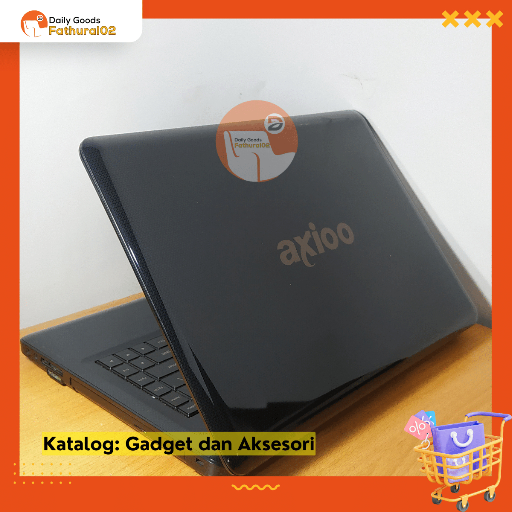 (Minus Lampu Layar Redup) Laptop Notebook Murah Axioo Neon HNM Intel Core I3 2370M 14 Inch