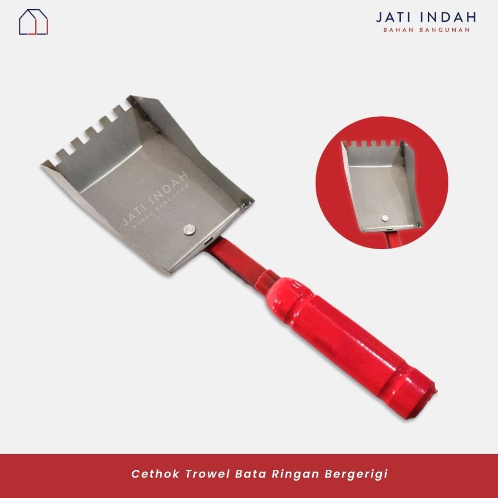 CETOK HEBEL BATA RINGAN 10 cm / TROWEL / CETHOK GERIGI / SENDOK SEMEN