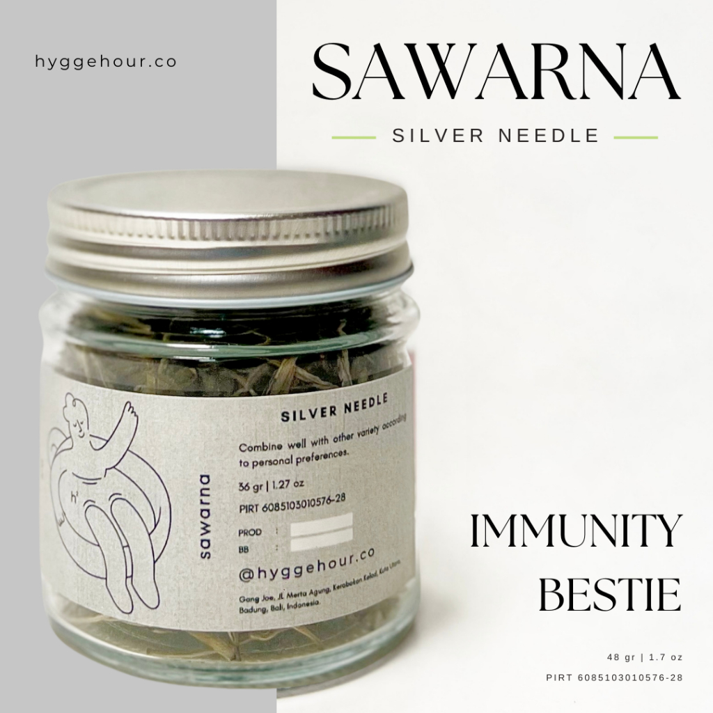 

Hygge Hour / Sawarna - Silver Needle / Dried Flower Tea / Teh Bunga Kering