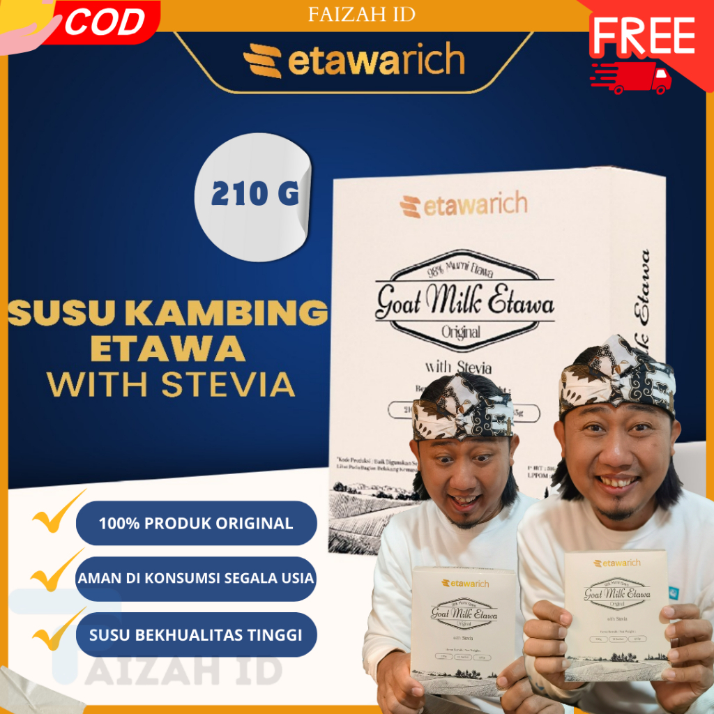 

Etawarich Susu Kambing Menurunkan Kolesterol dan Mencegah Sakit Kepala Halal Sudah Pasti BPOM