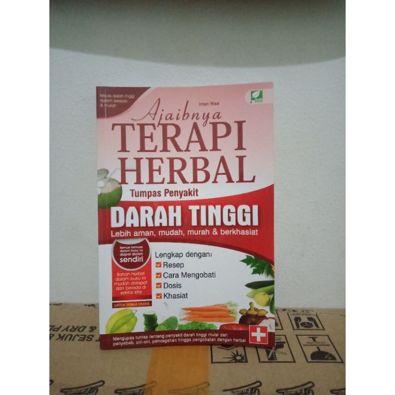 Buku ajaibnya terapi herbal Darah tinggi