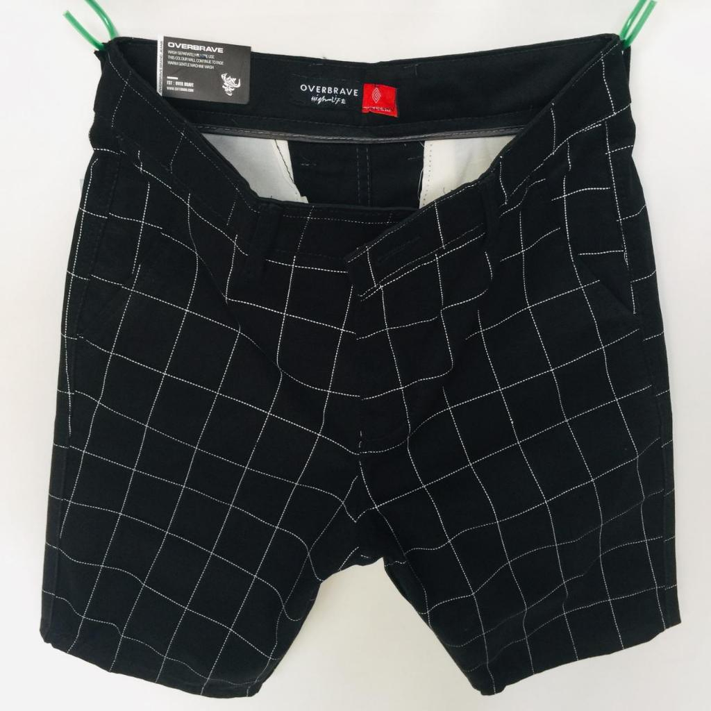 celana pendek tartan/celana pendek kotak - kotak ,celana chino