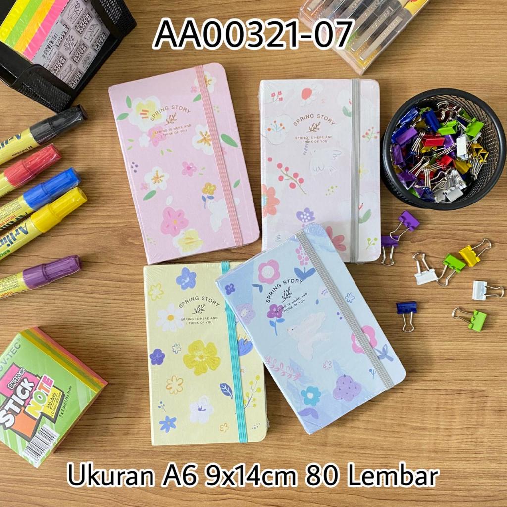 

MEMO AA00321-07 A6-80 SPRING UKURAN A6 - NOTE BOOK DIARY BUKU CATATAN