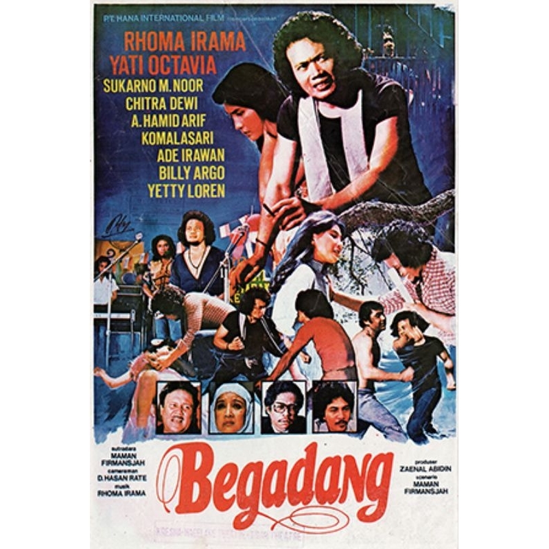 KASET DVD RHOMA IRAMA BEGADANG