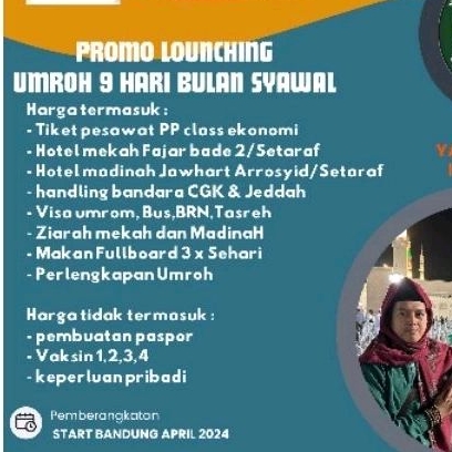 DP umroh bulan syawal 2024