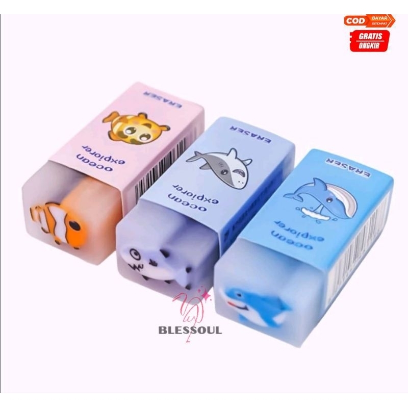 

Penghapus Pensil Karakter Kualitas bagus Motif anak 1pcs